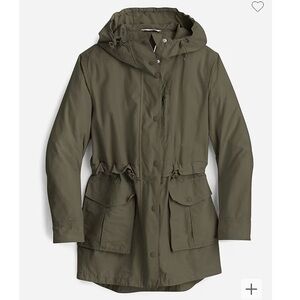J Crew Perfect Lightweight Rain Jacket
